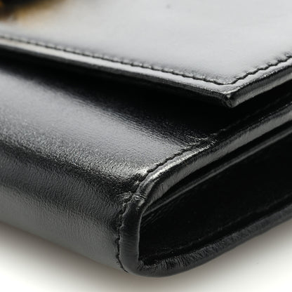 Gucci Calfskin Jackie 1961 Chain Wallet Black 8 of 8
