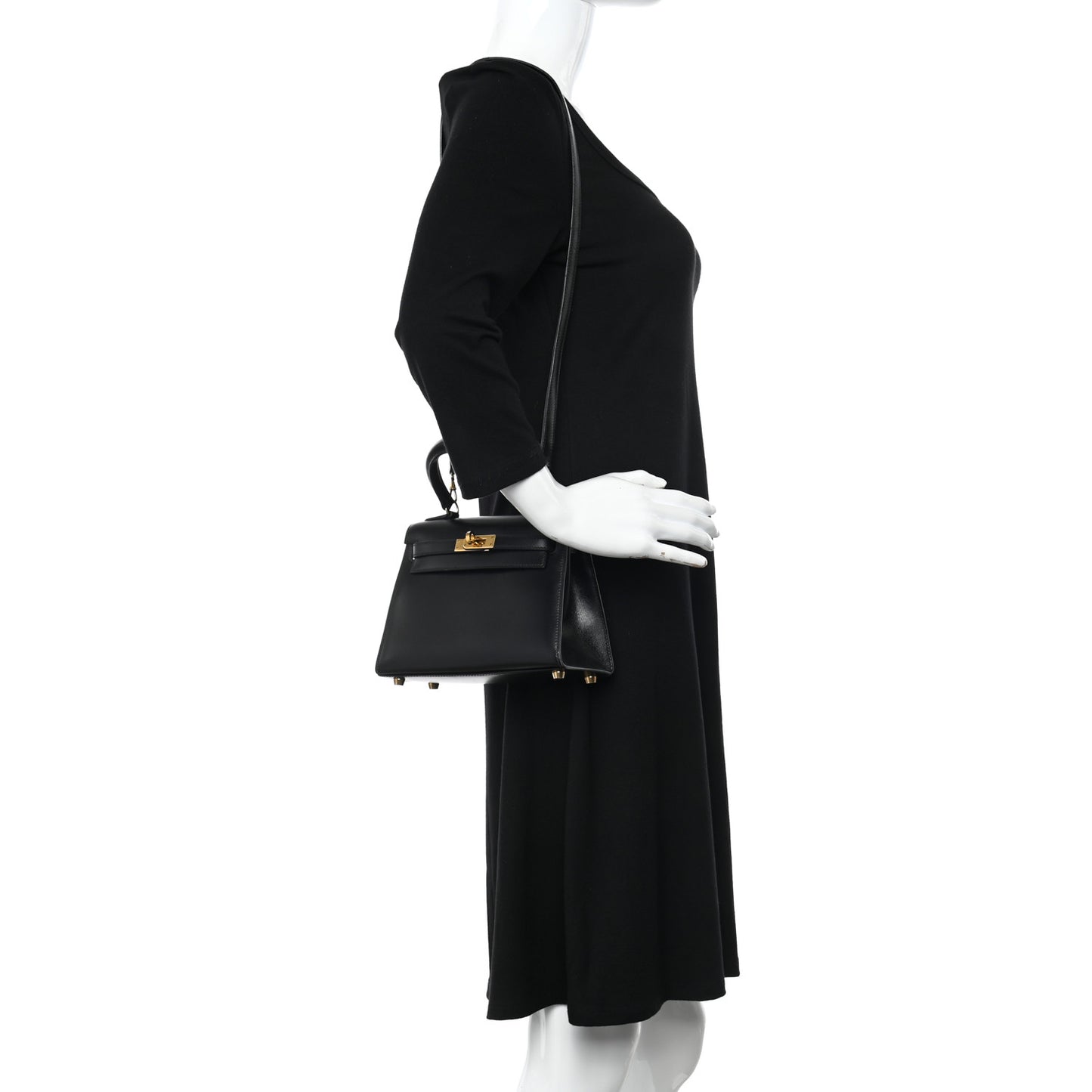 Box Mini Kelly Sellier 20 Black