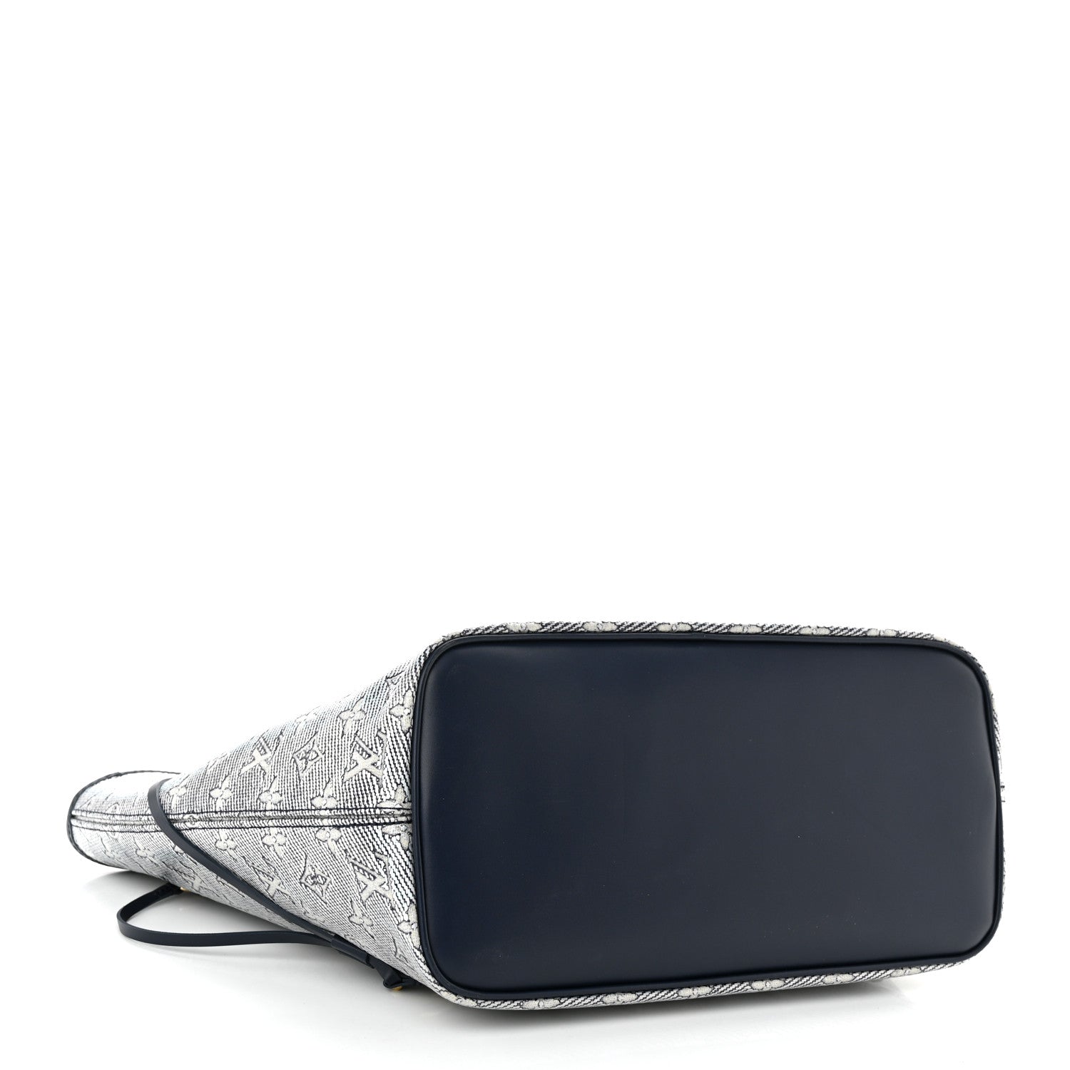 Louis Vuitton Monoglam Neverfull MM Blue 5 of 10