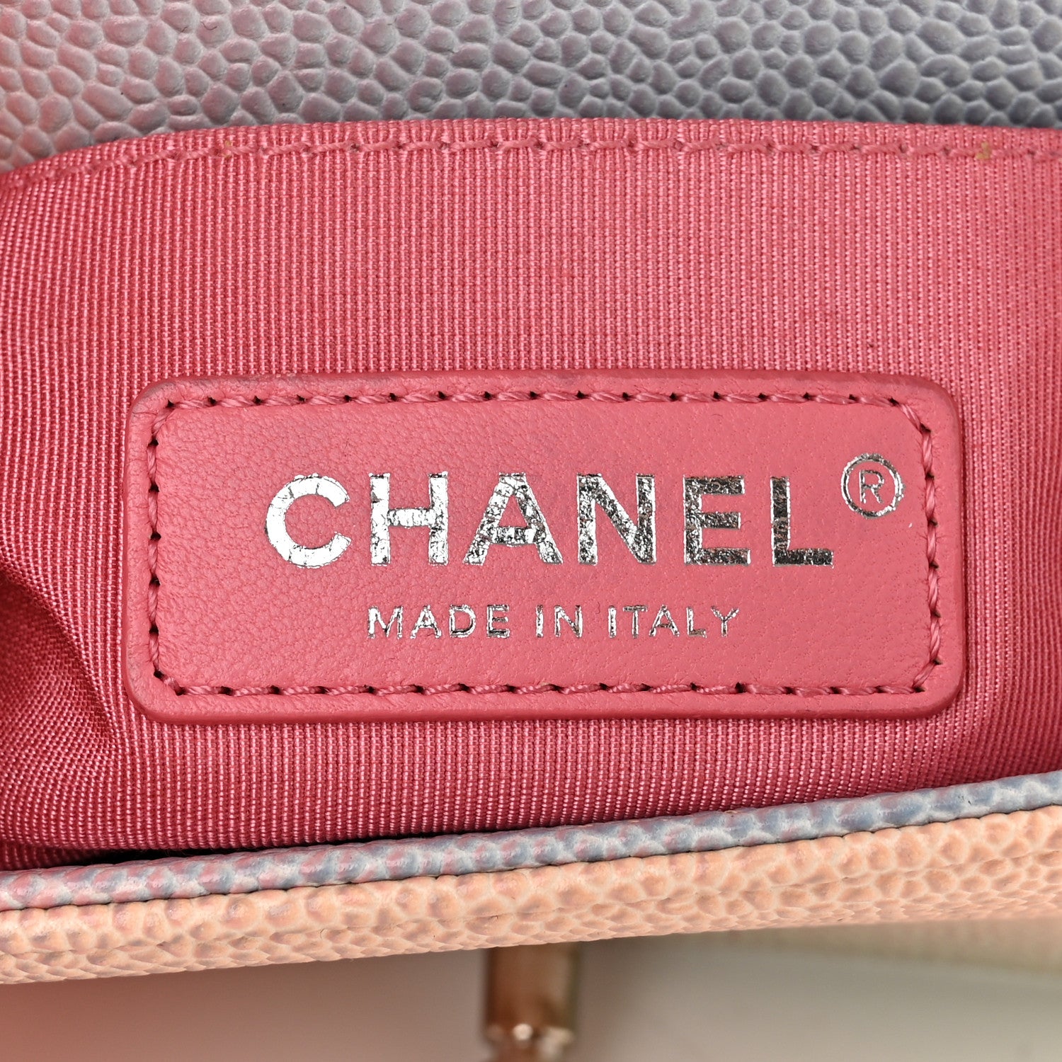 Chanel Caviar Quilted Mini Cuba Rainbow Boy Flap Pink Multicolor 6 of 11