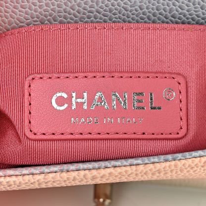 Chanel Caviar Quilted Mini Cuba Rainbow Boy Flap Pink Multicolor 6 of 11