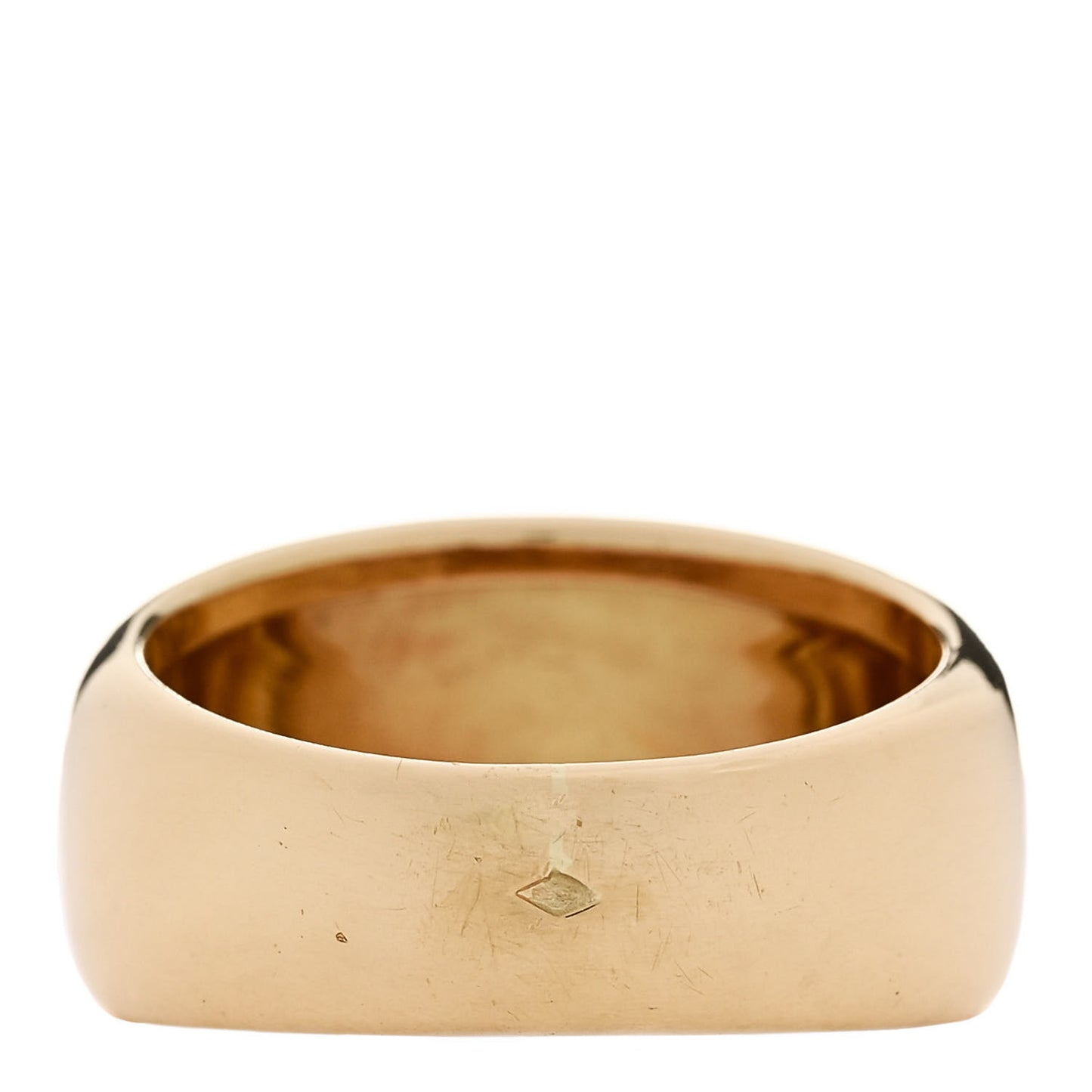 18K Yellow Gold Nouvelle Vague Dome Ring 67 11.75