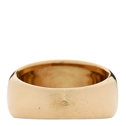 Cartier 18K Yellow Gold Nouvelle Vague Dome Ring 67 11.75 3 of 5