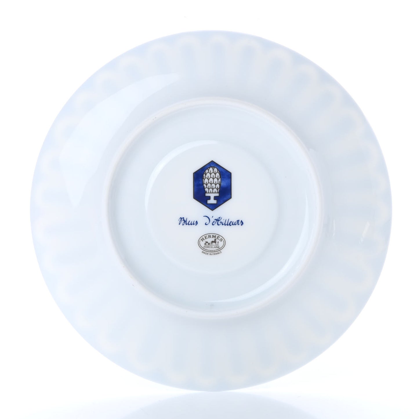 Porcelain Bleus d'Ailleurs Tea Cup And Saucer Set Of 2