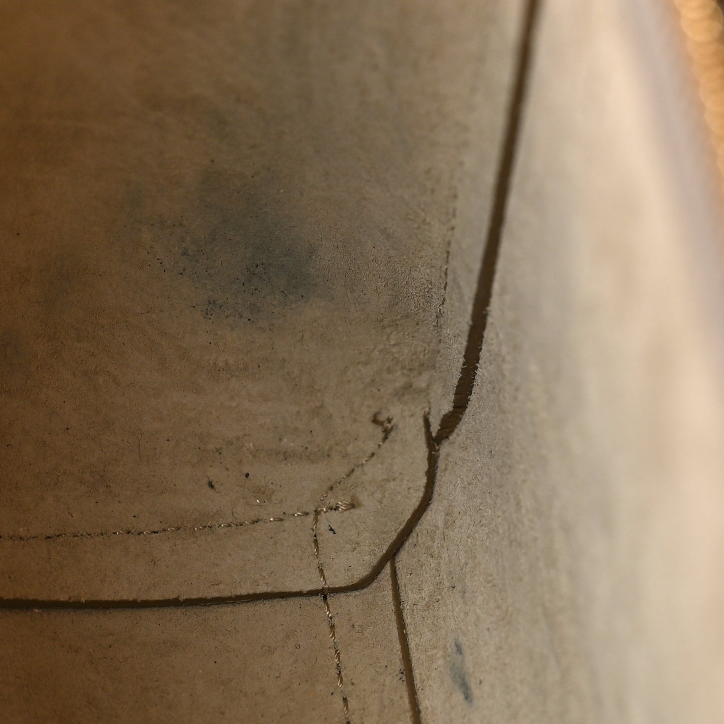 Grained Calfskin Pico Belt Bag Light Taupe
