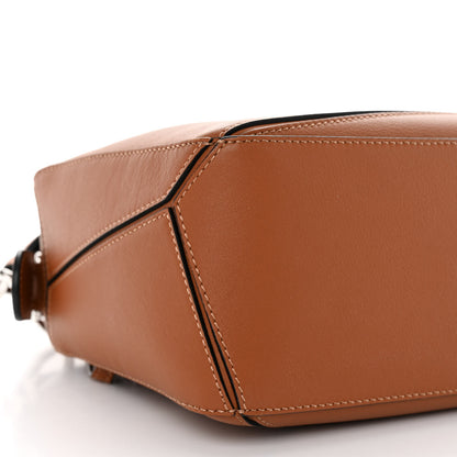 Loewe Calfskin Small Puzzle Bag Tan 9 of 10