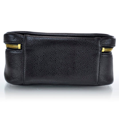 Chanel Caviar Jewelry Travel Case Black 4 of 11