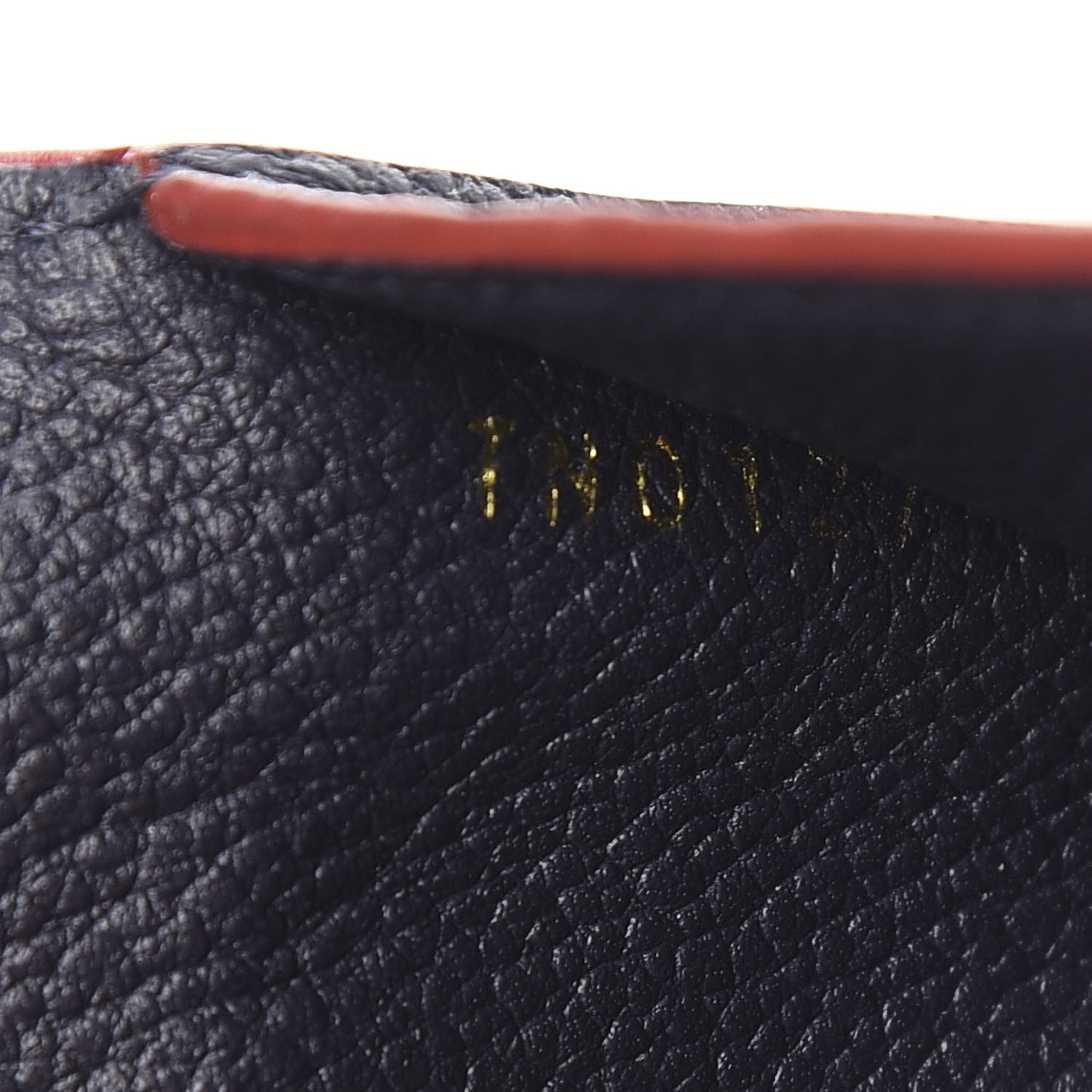 Empreinte Key Pouch Marine Rouge