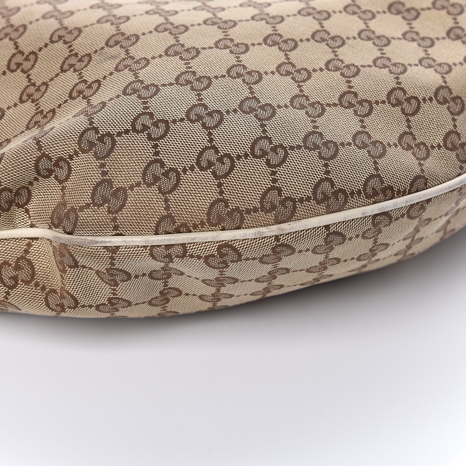 Gucci Monogram Large Wave Hobo Off White 6 of 12
