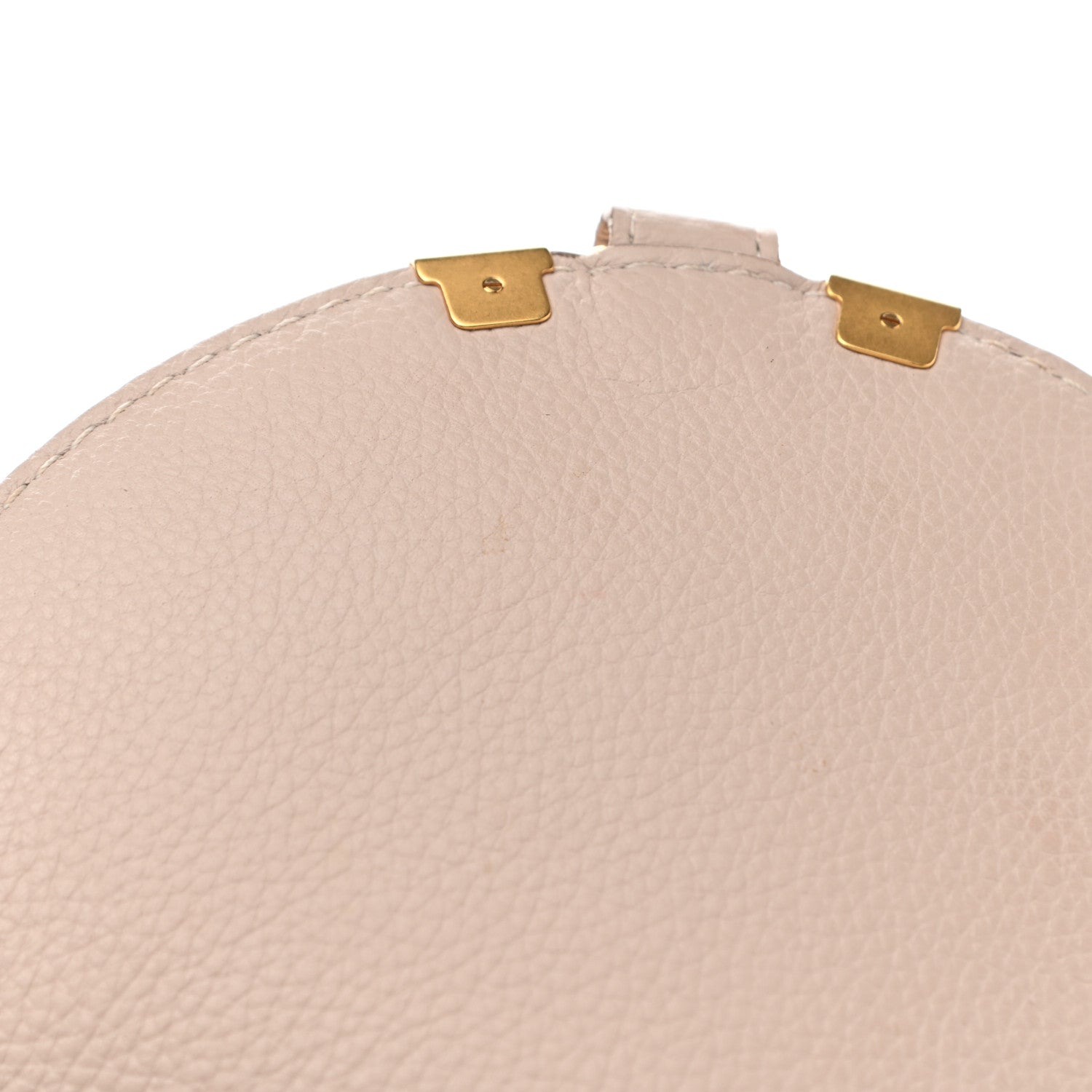 Chloe Calfskin Mini Marcie Round Crossbody Bag Blush Nude 12 of 12