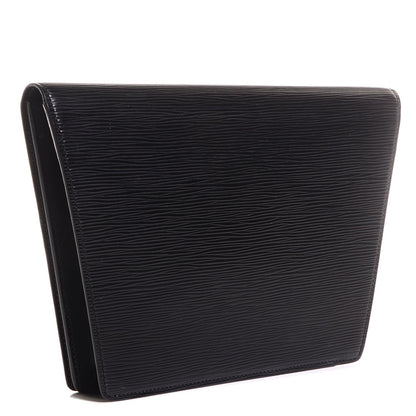 Louis Vuitton Epi Pochette Trapeze Black 3 of 7