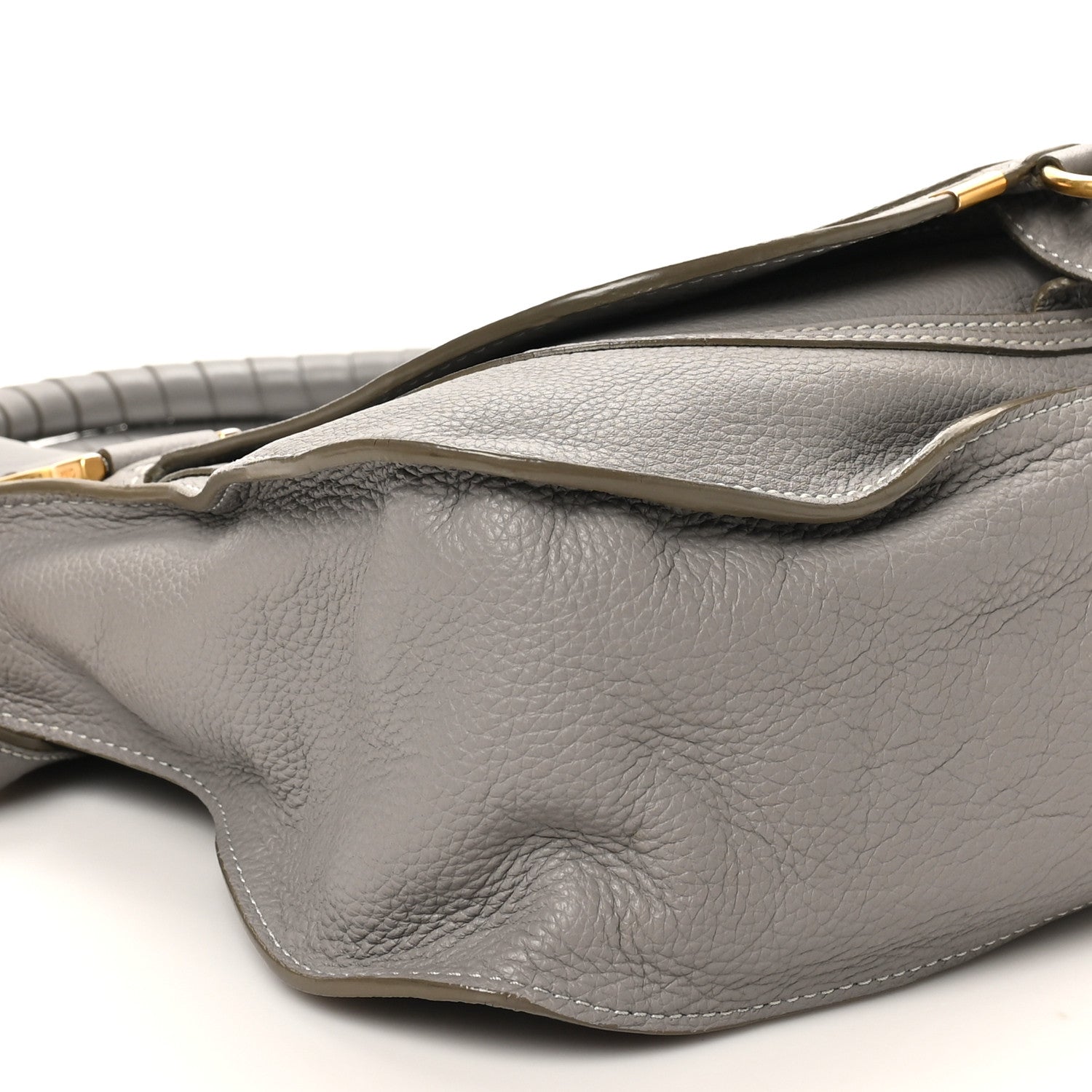 Chloe Calfskin Medium Marcie Satchel Cashmere Grey 8 of 11