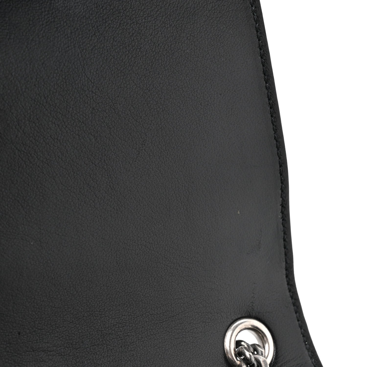 Saint Laurent Suede Small Monogram Stone Studded Kate Satchel Black Turquoise Coral 13 of 13