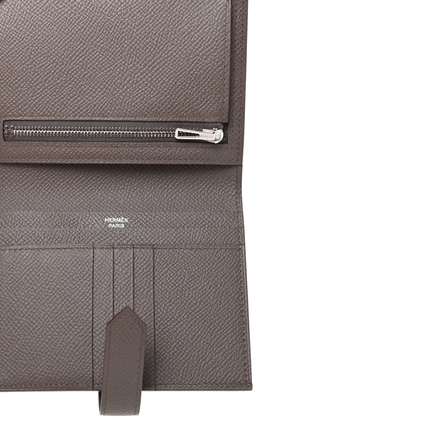 Hermes Epsom Bearn Compact Wallet Etain 5 of 7
