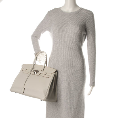 Hermes Togo Birkin 35 Gris Perle 3 of 37