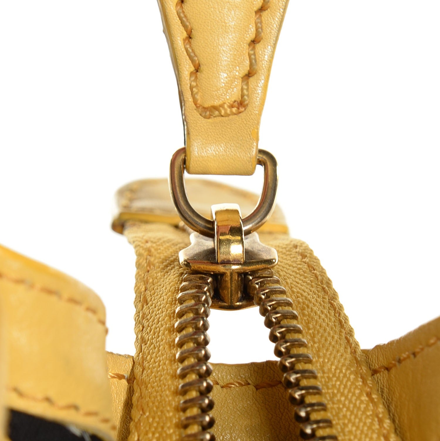 Celine Smooth Calfskin Nano Luggage Citrine 8 of 8