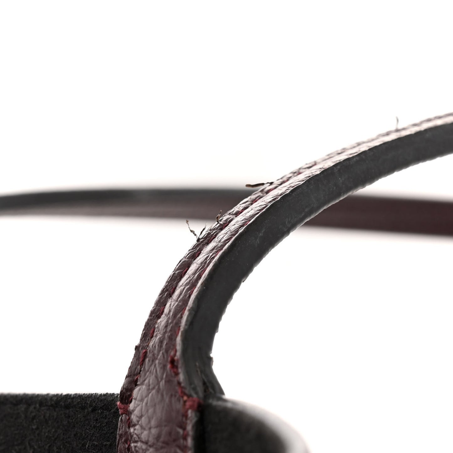 Calfskin Travel Tote Burgundy