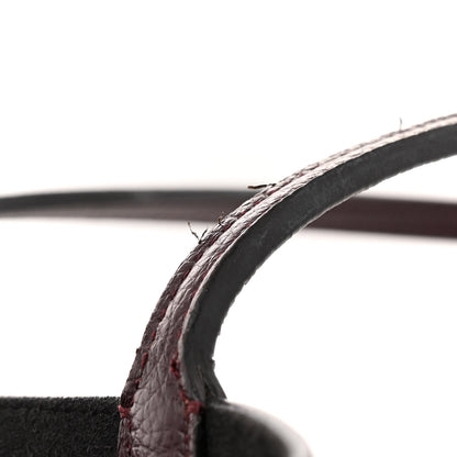 Salvatore Ferragamo Calfskin Travel Tote Burgundy 15 of 17