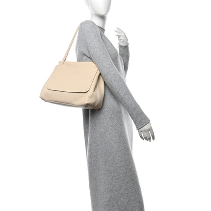 The Row Grained Calfskin Sidekick Beige 2 of 13