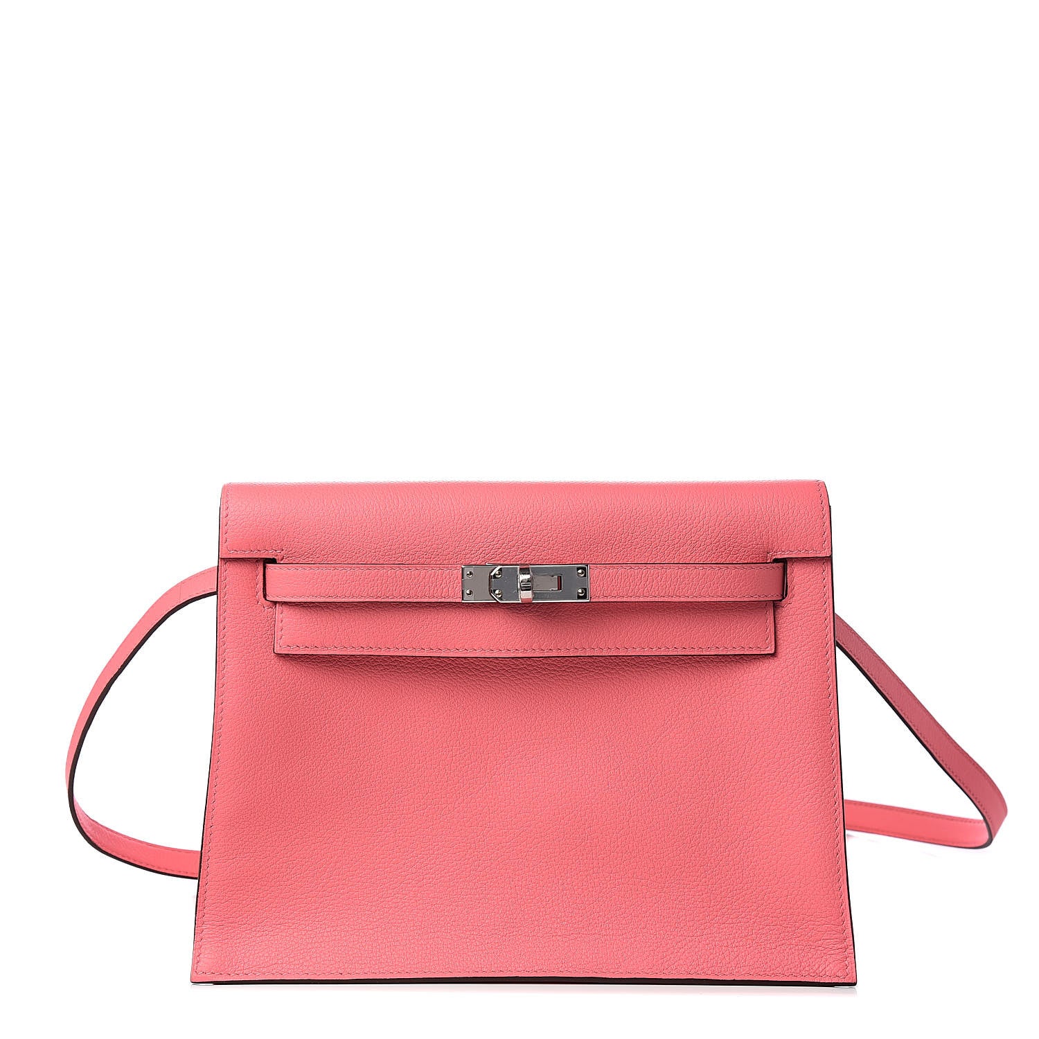Hermes Evercolor Kelly Danse II Belt Bag Rose Ete 1 of 12
