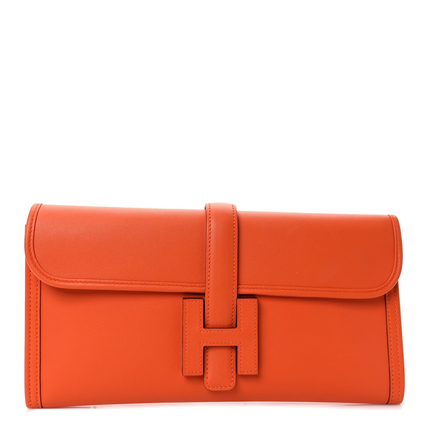 Hermes Swift Jige Elan 29 Clutch Orange 1 of 6