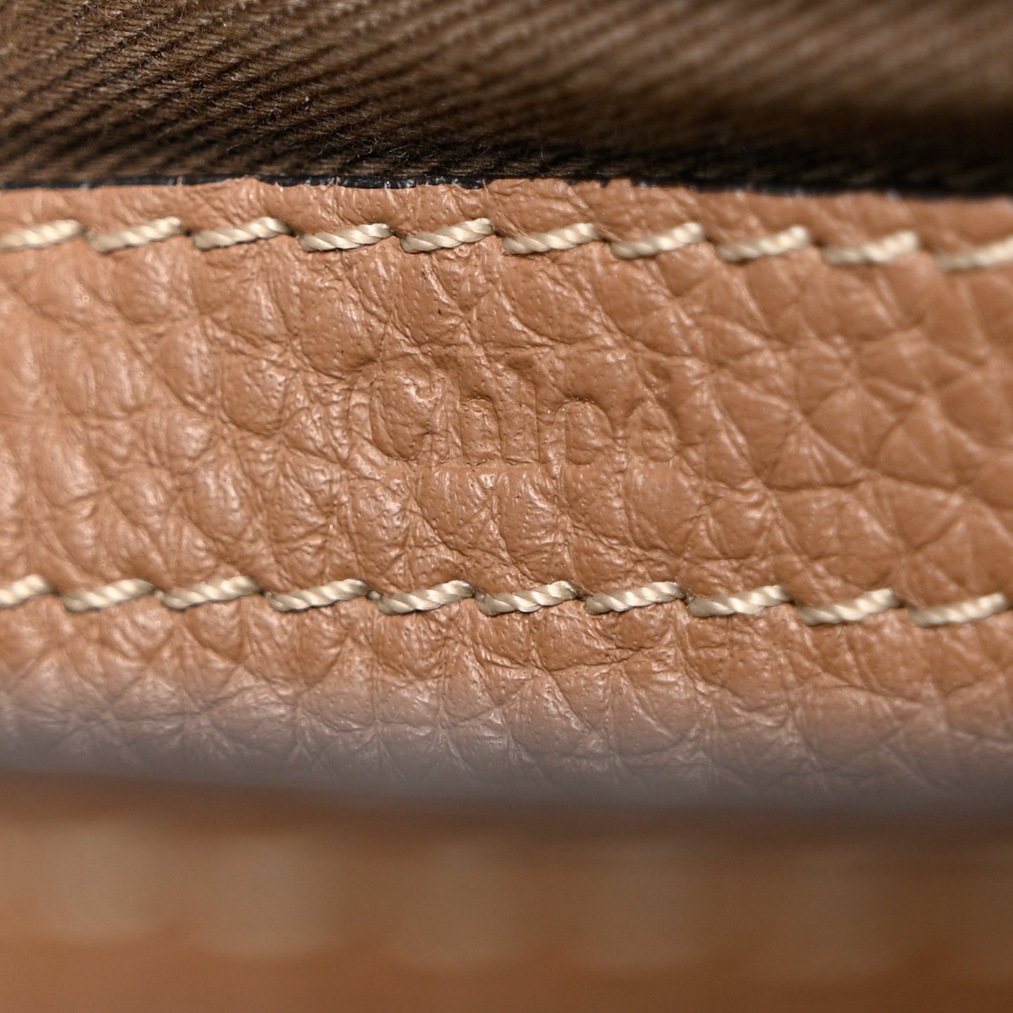 Calfskin Mini Marcie Round Crossbody Bag Nut