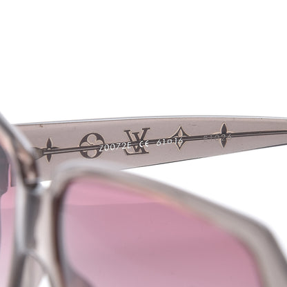 Louis Vuitton Obsession Carre Glitter Sunglasses Z0072E Grey 5 of 7