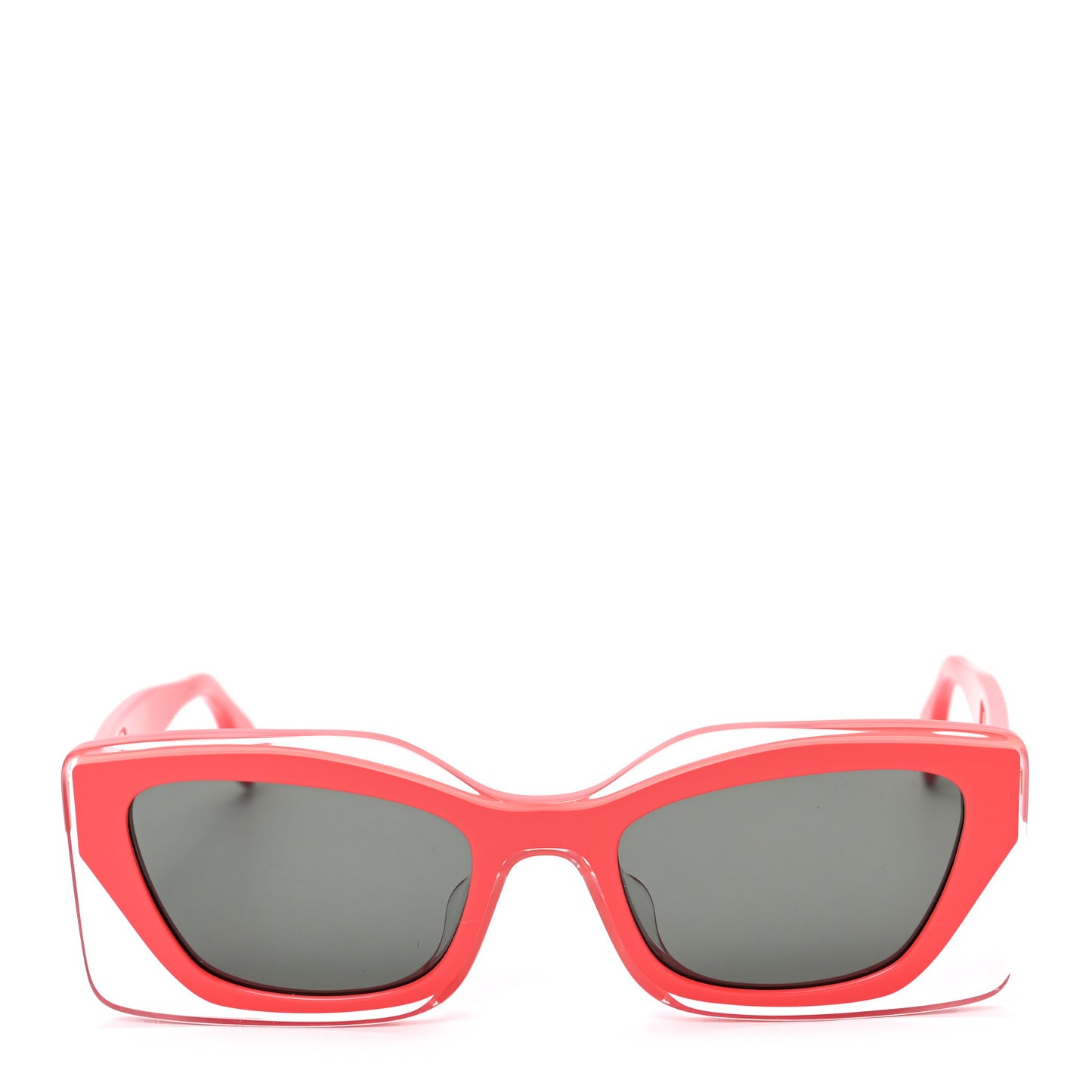 Acetate Feel Sunglasses FE40034U Coral