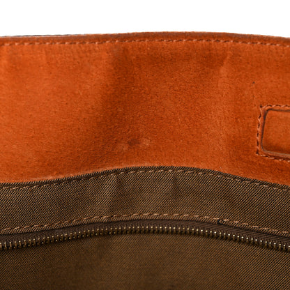 Fendi Zucca Large Hobo Tobacco Orange 18 of 19