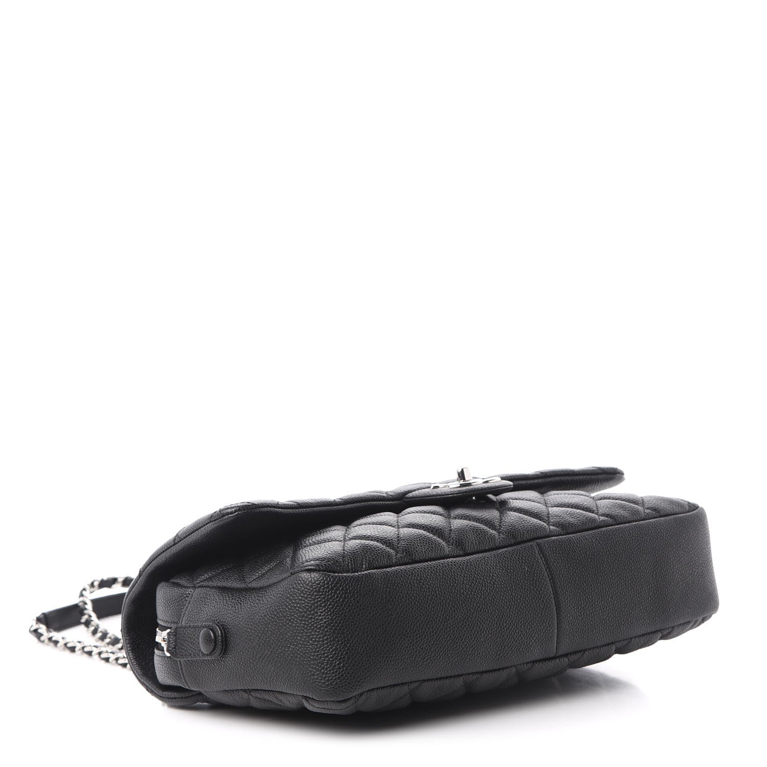 Chanel Caviar Quilted Jumbo Easy Flap Black 4 of 11