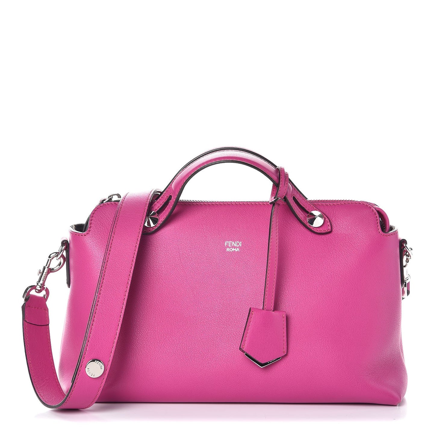 Vitello Dolce Medium By The Way Boston Bag Magenta