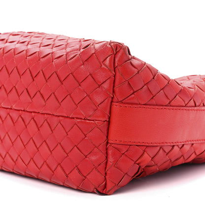 Bottega Veneta Nappa Intrecciato Large Cosmetic Case Carmino 12 of 13
