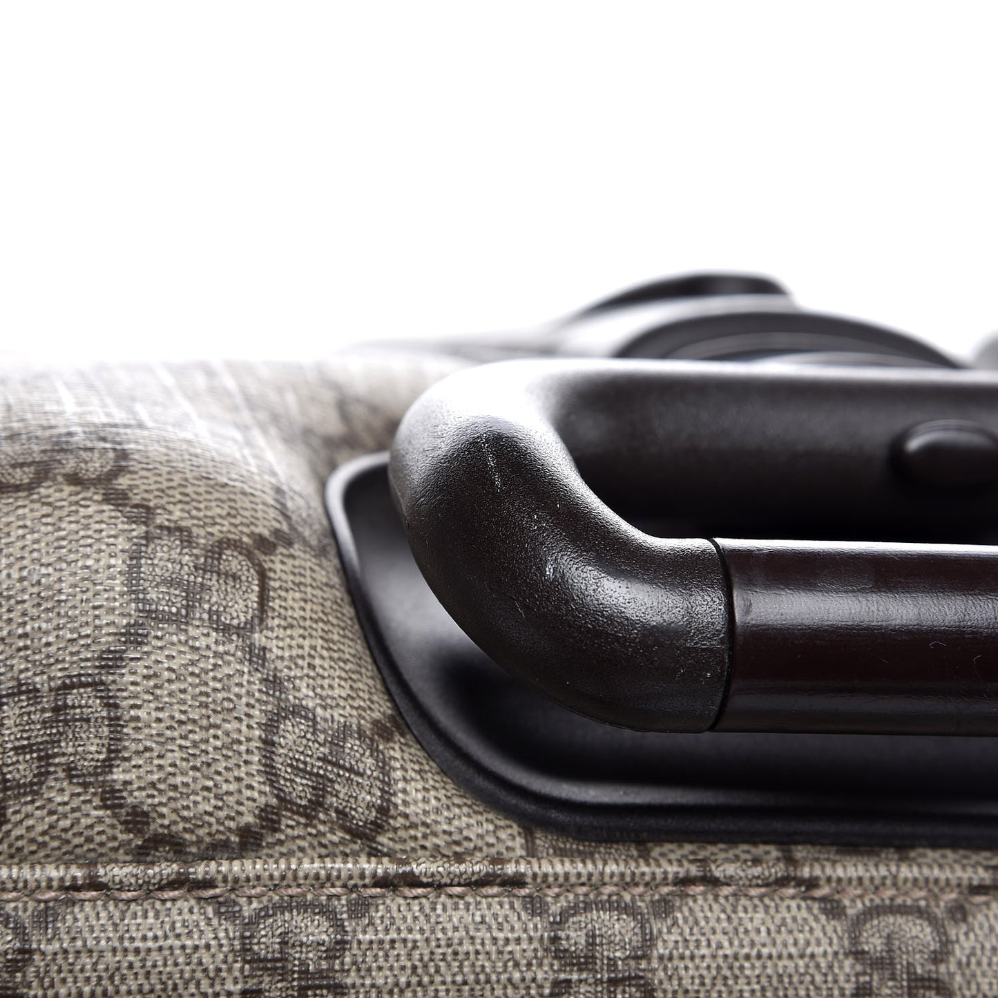 GG Plus Monogram Small Interlocking G Trolley Brown