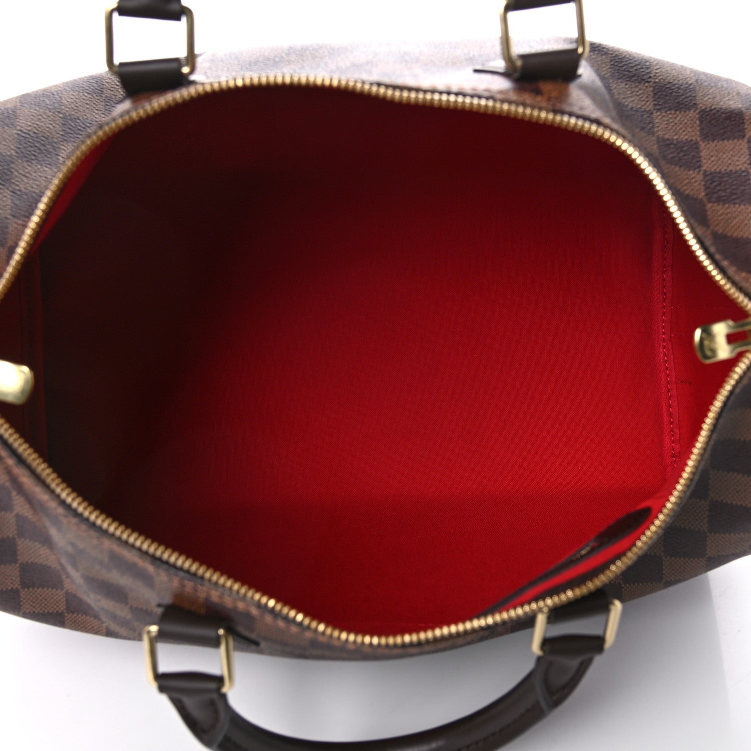 Louis Vuitton Damier Ebene Speedy Bandouliere 35 5 of 13