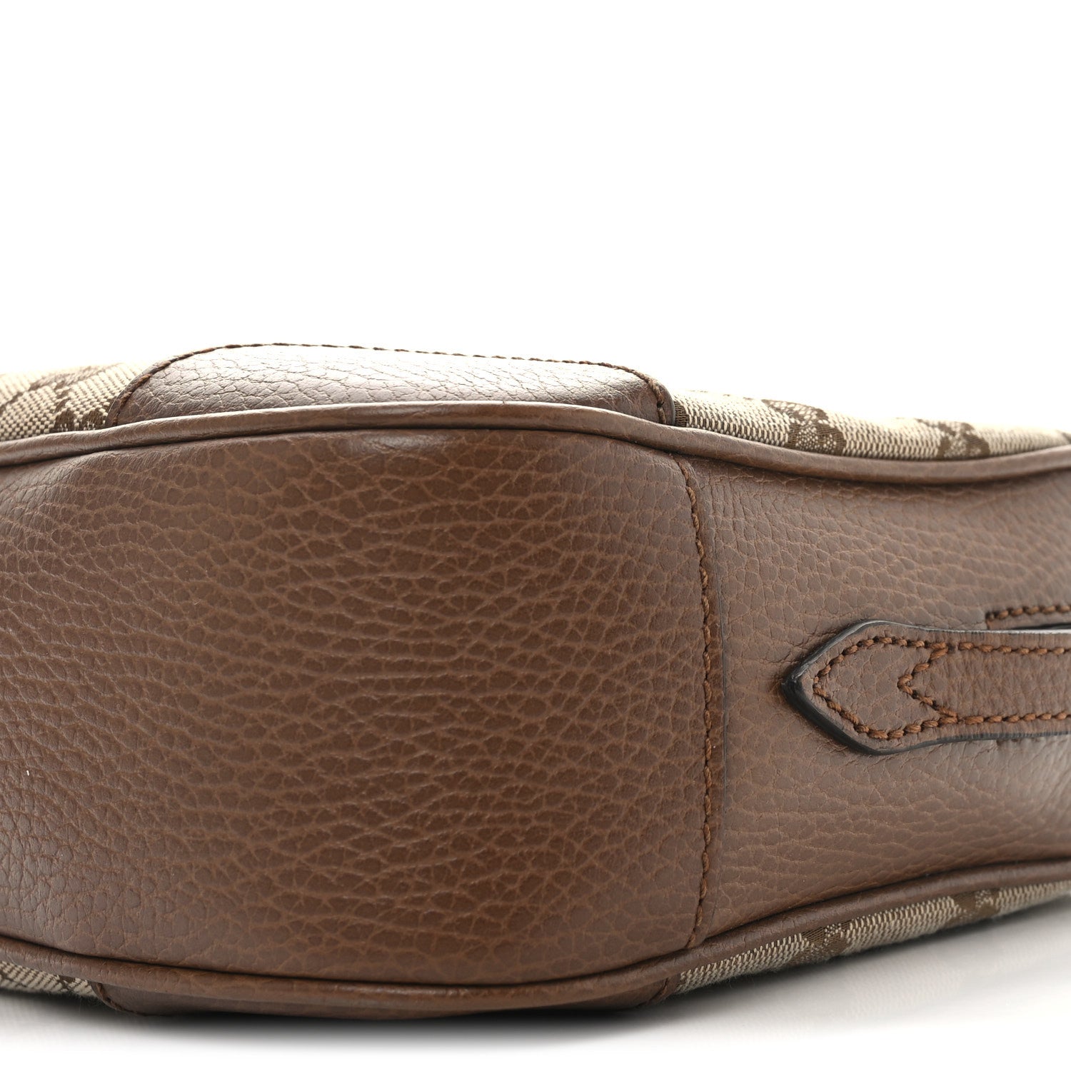 Gucci Monogram Mini Bree Messenger Bag Beige Tabacco 10 of 10