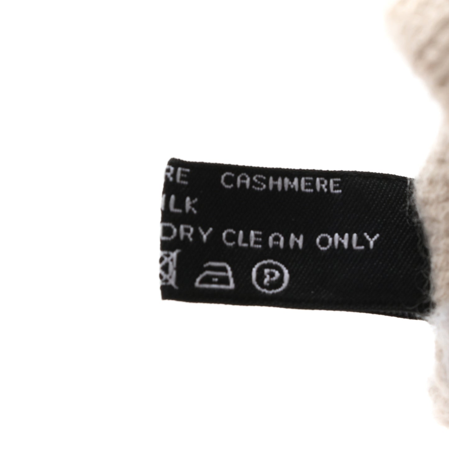 Cashmere Silk CC Gloves Beige Grey