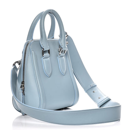 Alexander McQueen Calfskin Mini Heroine Light Blue 4 of 9