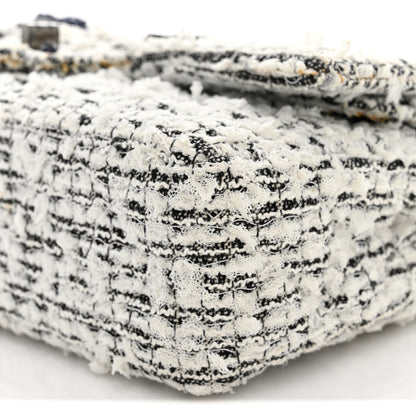 Chanel Tweed Garden Party 2.55 Reissue 225 Flap White Multicolor 10 of 12