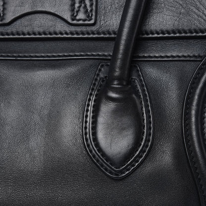 Celine Smooth Calfskin Mini Luggage Black 11 of 20