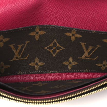 Louis Vuitton Monogram Emilie Wallet Fuchsia 5 of 8