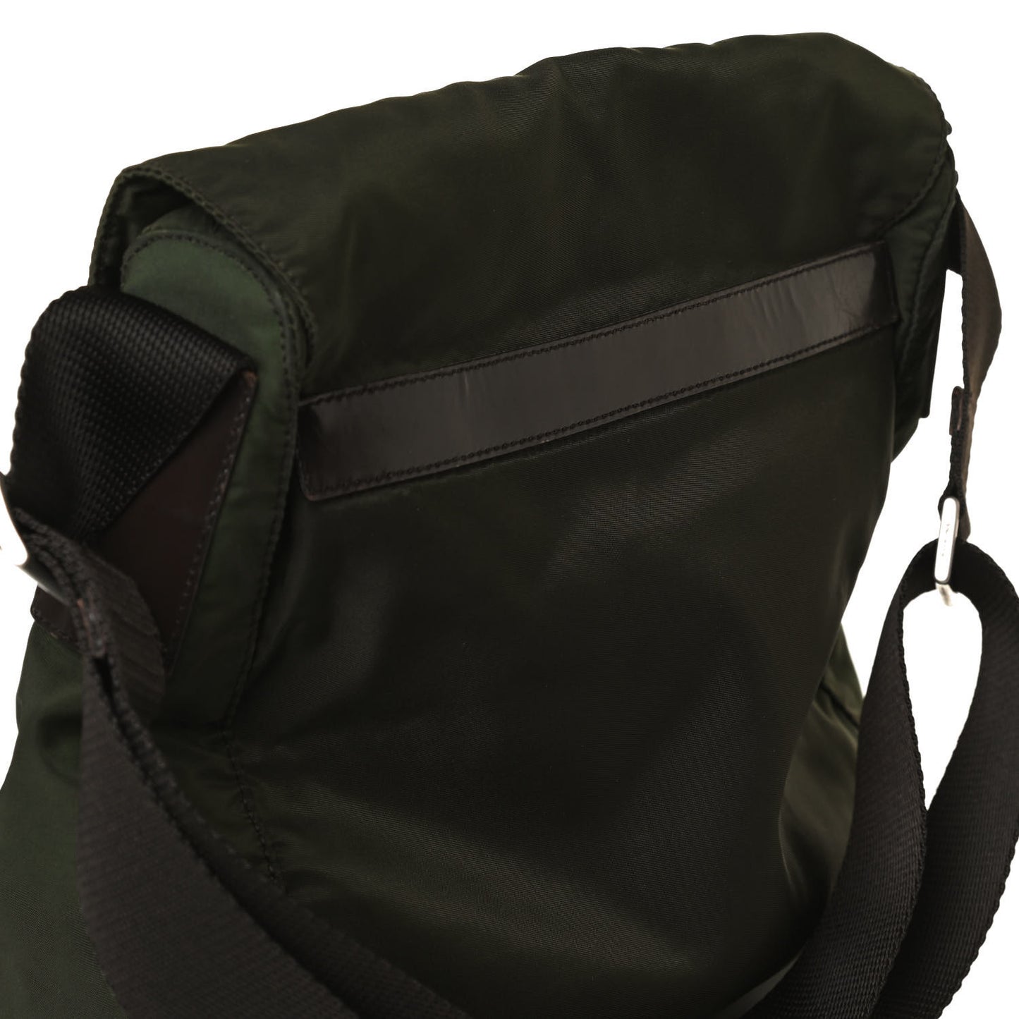 Tessuto Nylon Vela Messenger Ebano