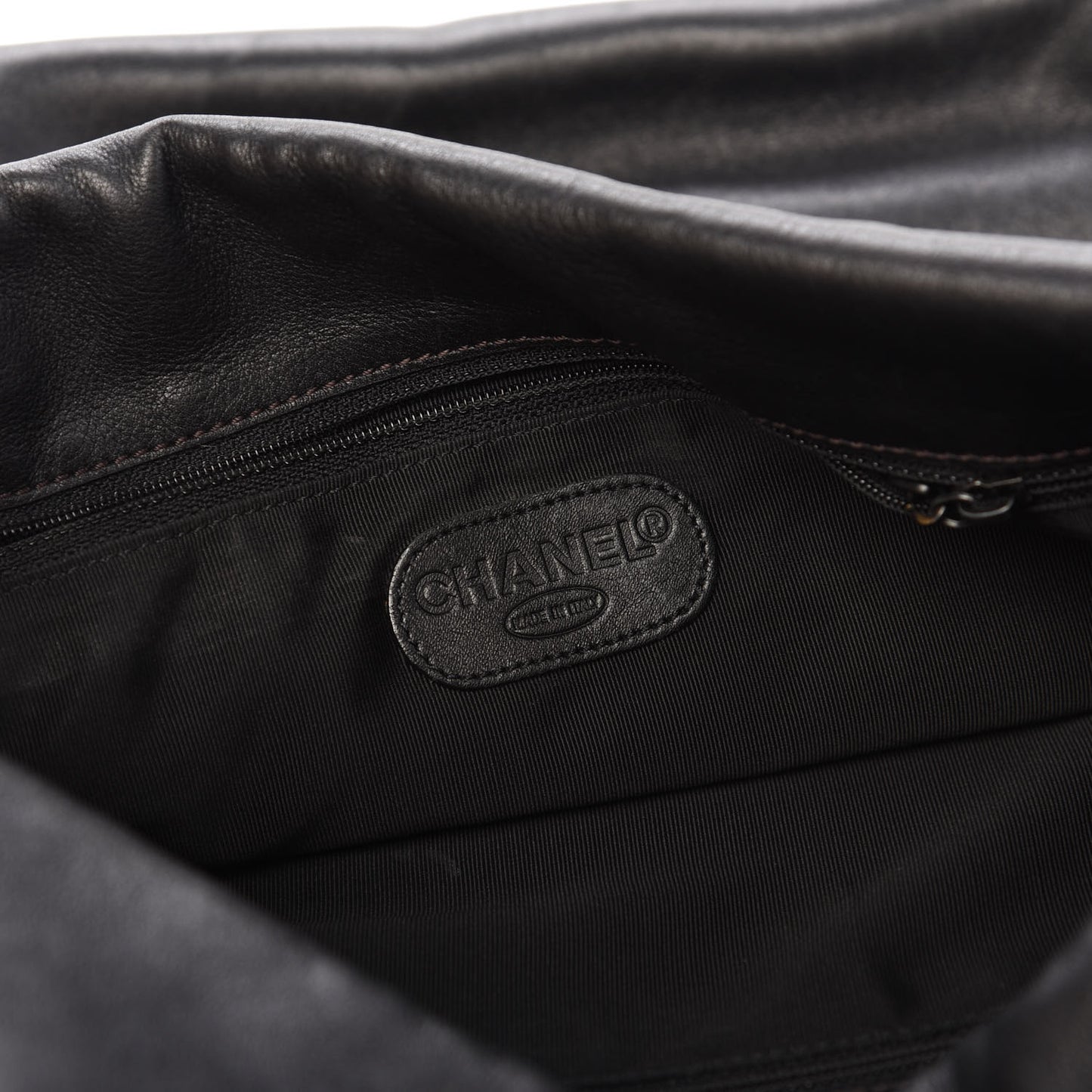 Lambskin CC Messenger Dark Brown
