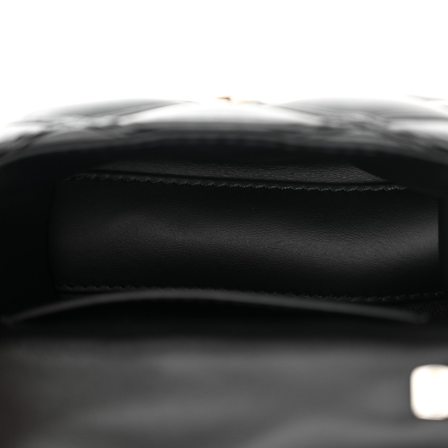 Louis Vuitton Lambskin Malletage Studs Pico GO-14 Black 5 of 9