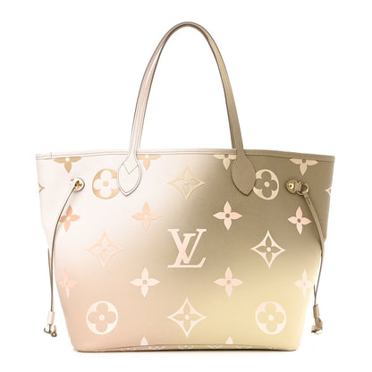 Louis Vuitton Monogram Giant Spring In The City Neverfull MM Sunset Kaki 1 of 11