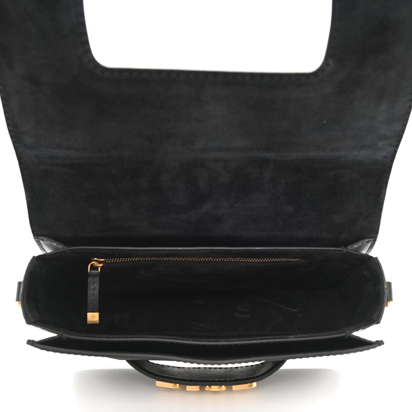 Smooth Calfskin Dio(r)evolution Flap Bag Black