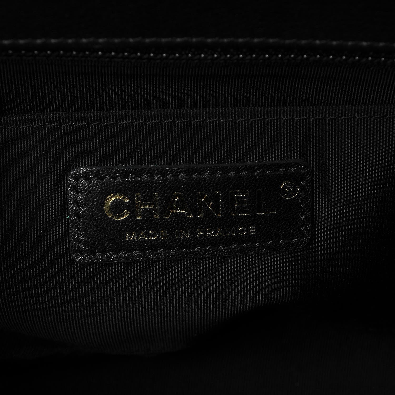 Chanel Calfskin Chevron Quilted Small Statement Flap Black 6 of 8