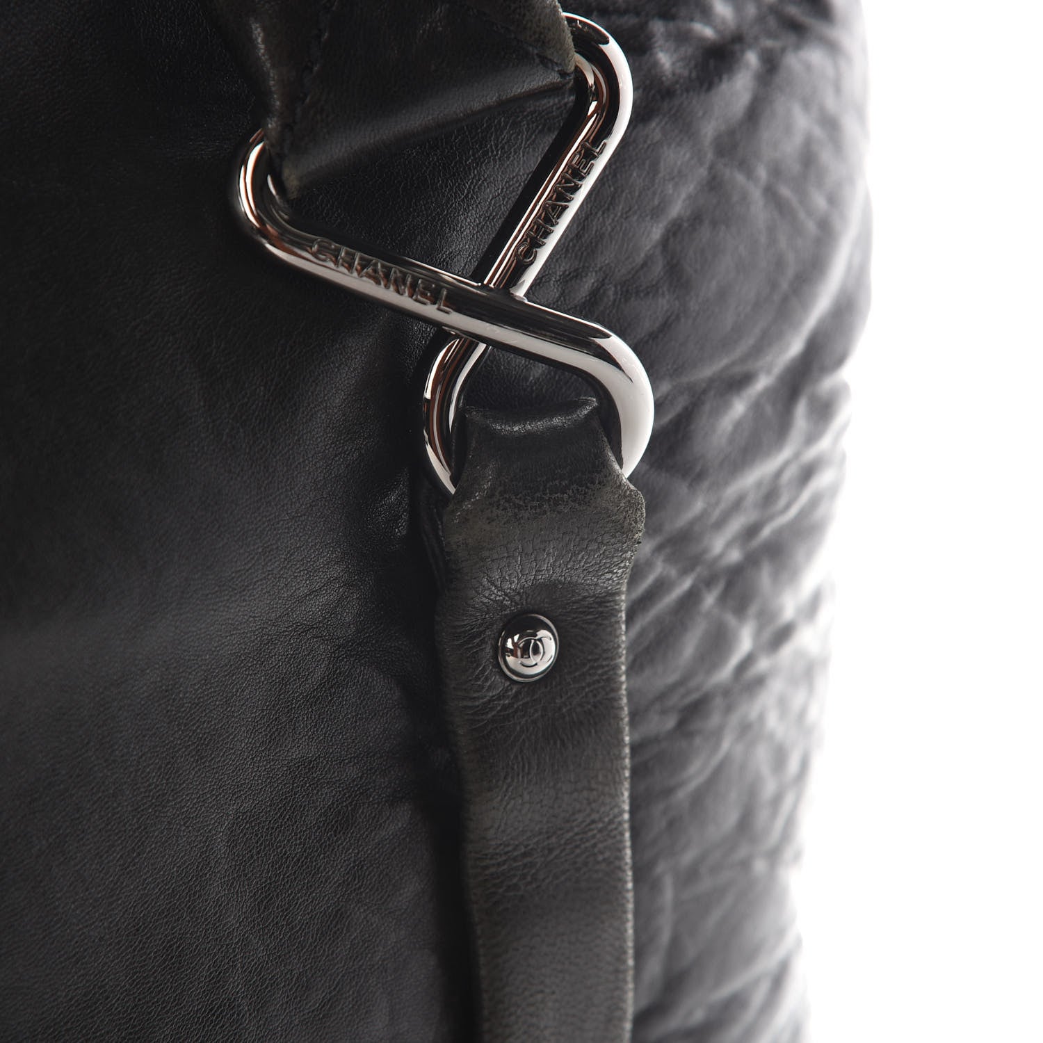 Chanel Lambskin Quilted 8 Knots Tote Black 12 of 12
