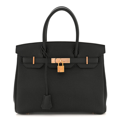 Hermes Togo Birkin 30 Black 1 of 10