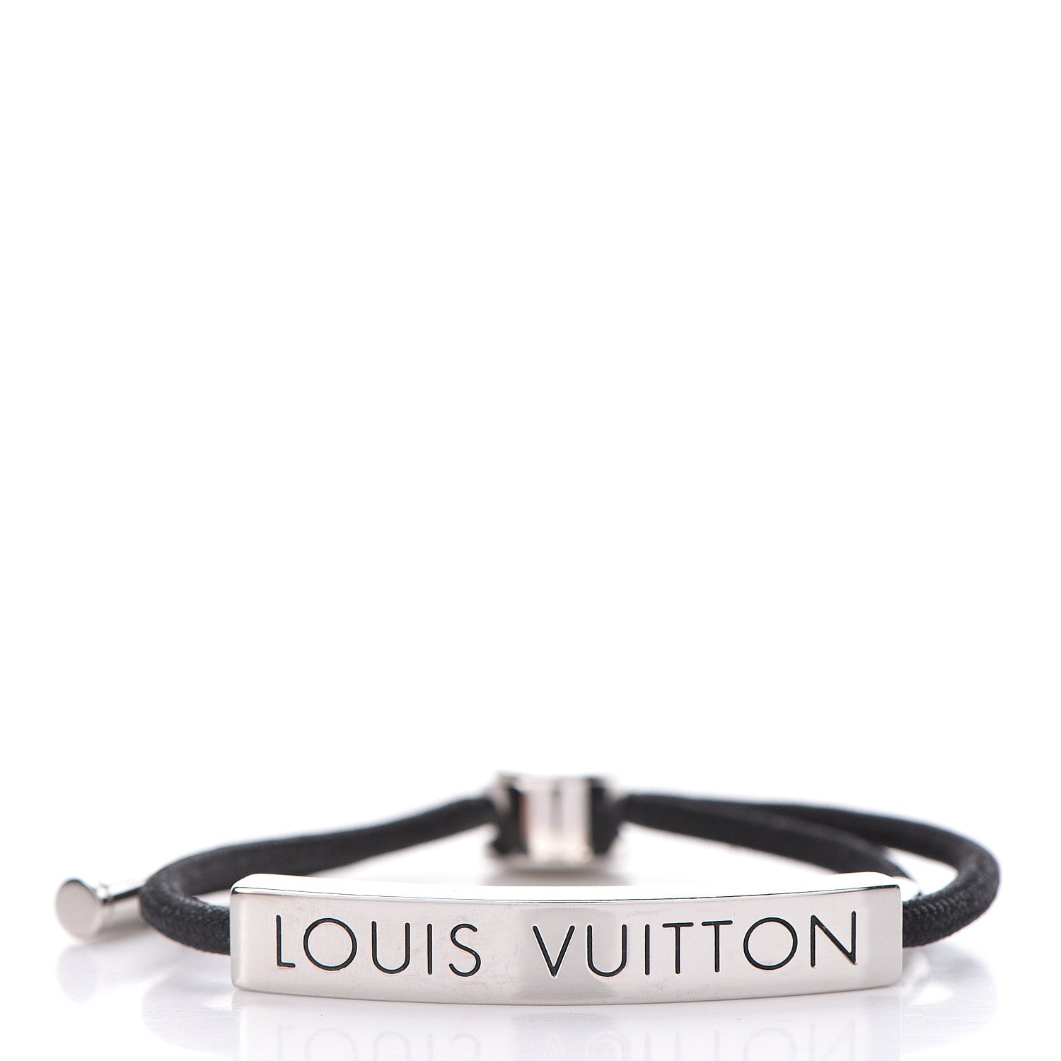 Louis Vuitton Nylon LV Space Bracelet Black 4 of 7