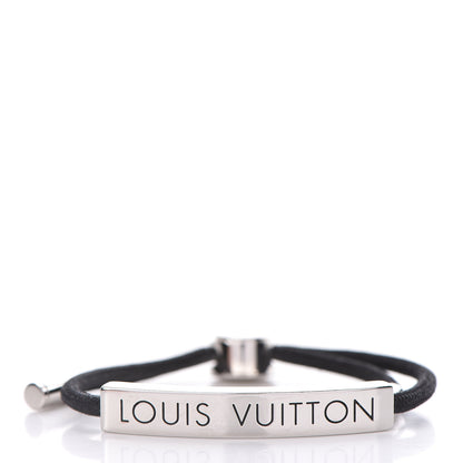 Louis Vuitton Nylon LV Space Bracelet Black 4 of 7